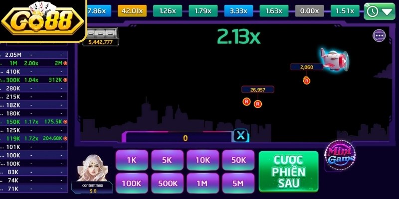 Aviator Go88 – Game Nổ Hũ Đồ Họa Bay Lượn Hấp Dẫn Nhất 3 Trải nghiệm tốc độ game ổn định