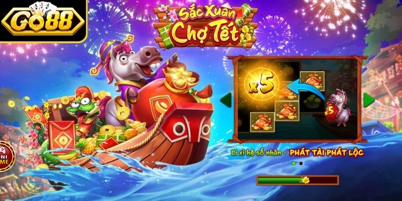Sắc Xuân Chợ Tết Go88 – Game Nổ Hũ Đậm Không Khí Xuân 1 Game sắc xuân chợ Tết Go88 cực kỳ hot hit