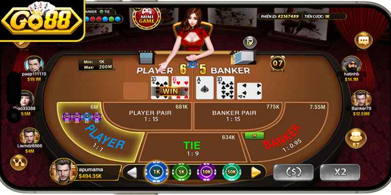 Baccarat Trực Tuyến Go88 - Nắm Rõ Luật Chơi Hốt Bạc 2 Nắm rõ thông tin luật chơi khi đánh cược Baccarat