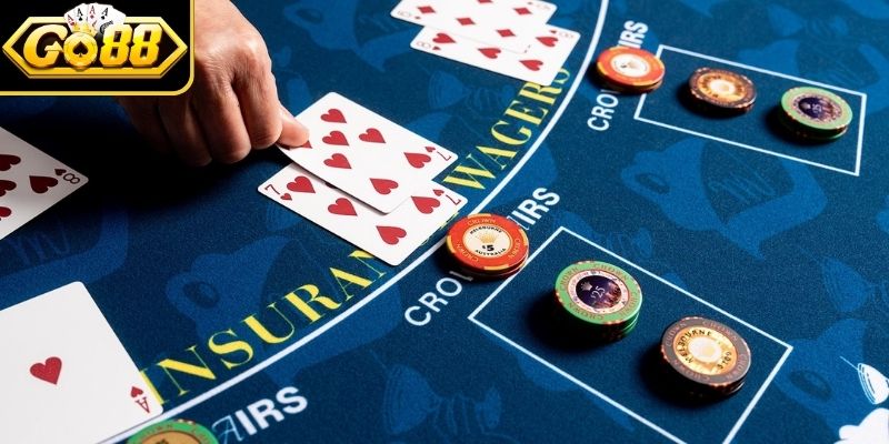 Blackjack Casino Live Go88 - Game Sòng Bạc Đáng Chơi 3 Người chơi quá 21 điểm thua ngay