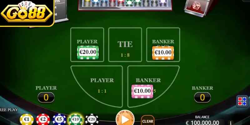 Chiến thuật đánh Baccarat giúp người chơi thắng lớn