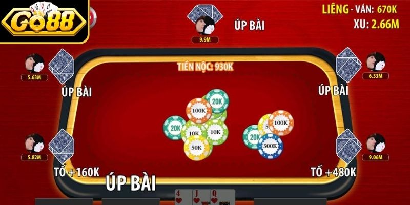 Người chơi có nhiều lựa chọn cược